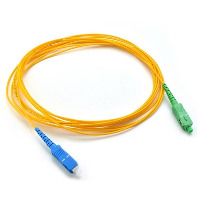 خرید SC/UPC-SC/APC سیمپلکس فیبر نوری پیچ کابل LSZH ژاکت 2mm تک حالت فیبر پرش تولید آنلاین