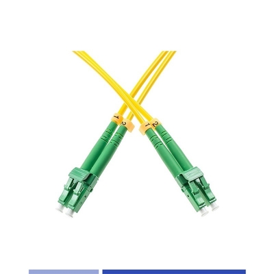 خرید فیبر نوری LC APC Patch Cord تک حالت G652D دوگانه LSZH 3m 2.0mm تولید آنلاین