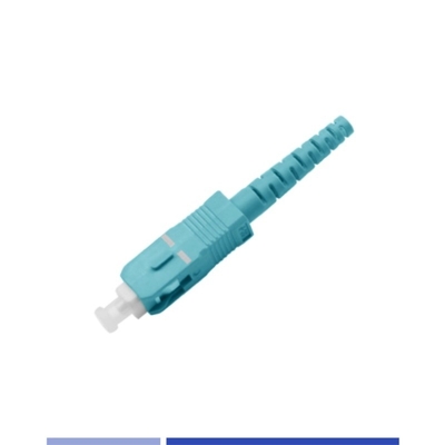 خرید OM3 Multimode SC UPC فیبر کانکتور سیمپلکس 2.0mm تولید آنلاین