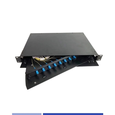 خرید پانل پیچ فیبر نوری 12 پورت SC Simplex Rotary 1U 19 