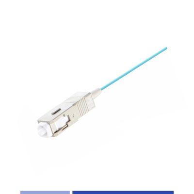 خرید OM3 SC/UPC فیبر نوری Pigtail LSZH ژاکت 1m تولید آنلاین