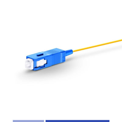 خرید SC UPC فیبر نوری Pigtail تک حالت OS2 9/125um LSZH 1m تولید آنلاین