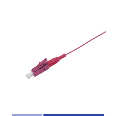 خرید مولتی مد بیرونی OM4 LC UPC Pigtail 50/125um LSZH 1m عایق حرارتی تولید آنلاین