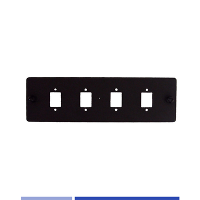 خرید 4 پورت Fiber Adapter Plate LC/SC پانل پیچ فیبر نوری بدون بار تولید آنلاین