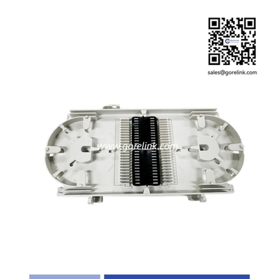 خرید 48 Fiber Splice Tray Grey for Fiber Network Organization and Protection تولید آنلاین