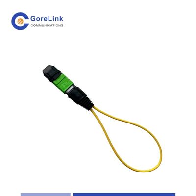 خرید 12 ماژول بازخورد فیبر MPO/APC تک حالت برای آزمایش QSFP تولید آنلاین