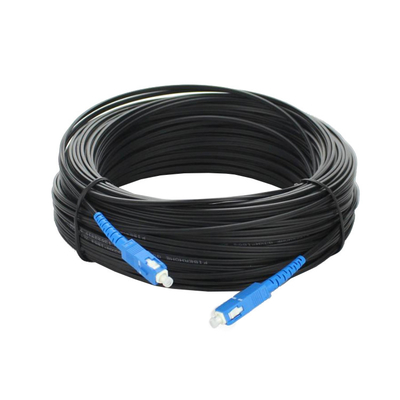 تک حالت FTTH Drop Patch Cord SC UPC G657A1 ساده LSZH 3m قدرت بالا