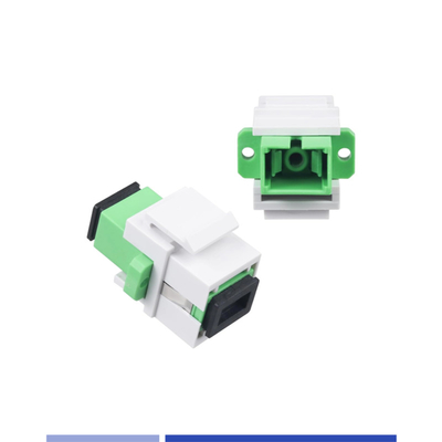 فايبر نوري کليستون جک آداپتور SC APC SingleMode Simplex Optical Coupler