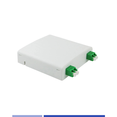 جعبه سطح فیبر نوری مناسب برای LC / SC 2 پورت جعبه FTTH داخلی
