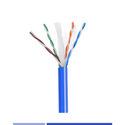 23AWG کابل UTP مس جامد Cat6A کابل 4 جفت LSZH ژاکت کابل شبکه UTP
