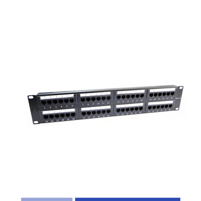 Cat6 48 بندر بدون محافظ پنل 2U 19 